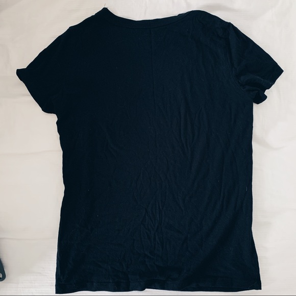 Aritzia Sunday Best Palm Tree Black Top - Picture 5 of 6